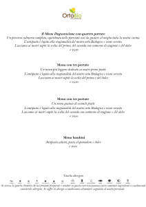 MENU PREZZI