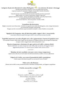 menu 14 e 15 giugno